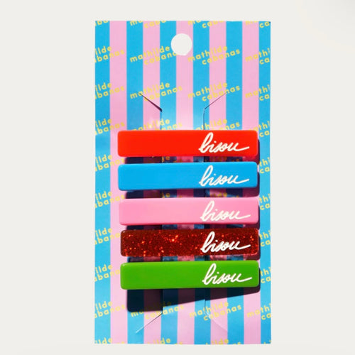 Barrettes bisou