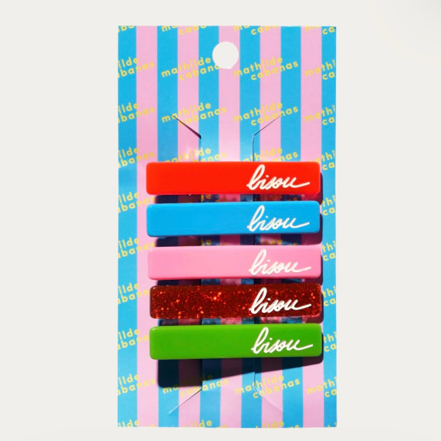 Barrettes bisou