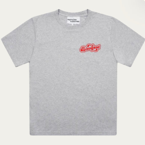 T-shirt Bisouland gris Adulte taille M