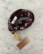 Cordon de téléphone Bandana  🖤