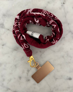 Cordon de téléphone Bandana  🖤