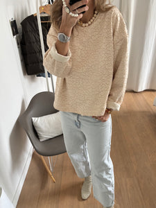 Top Mac Broderie Sand