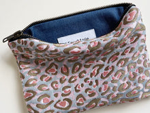 Mini Pochette Léopard Rose