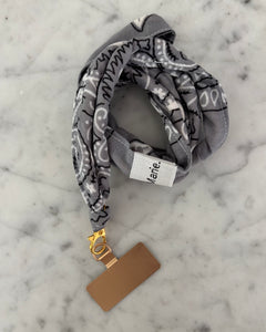 Cordon de téléphone Bandana  🖤