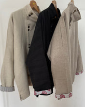 Blouse Anna Black en coton teint