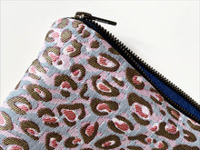 Mini Pochette Léopard Rose