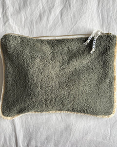 Pochette Éponge Kaki
