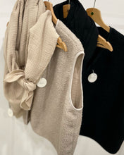 Big foulard MinusMarie noir, navy, latte
