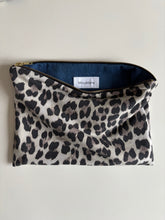 Pochette Léopard/Denim