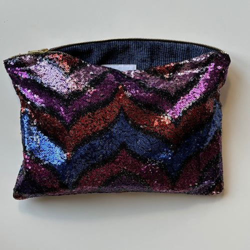 Pochette Sequin Rose