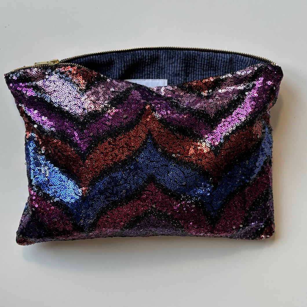 Pochette Sequin Rose