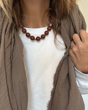 Big Collier Chocolat Minusmarie