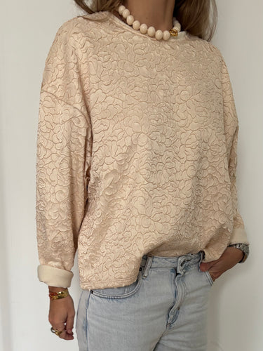Top Mac Broderie Sand