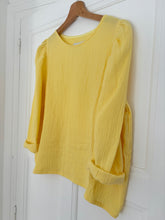 Blouse Bobo Jaune en double gaze