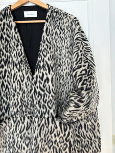 Veste Marnie en laine léopard