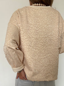 Top Mac Broderie Sand