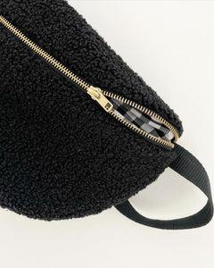 Sac Banane Sherpa Noir