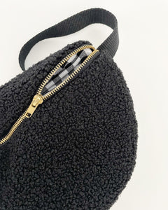 Sac Banane Sherpa Noir