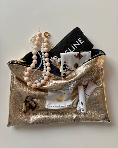 Pochette Minus Bubble Gold