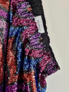 Bonnie Mini jupe sequins
