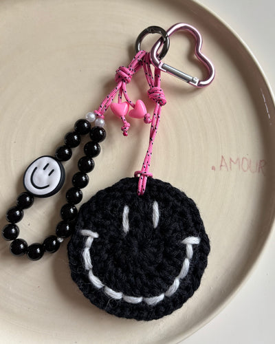 GRIGRI de sac Smiley Noir