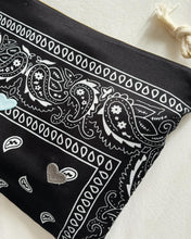 Pochette Bandana Noir MinusMarie