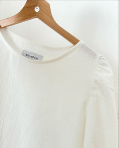 Blouse Bobo en double gaze milk, black et navy