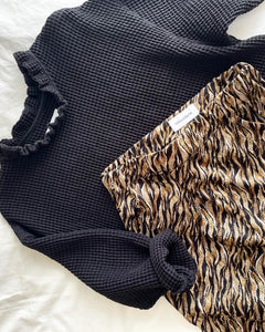 Sally le pantalon large BROWN