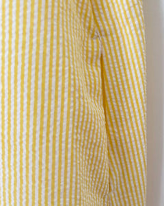 Robe Lulu Seersucker Jaune