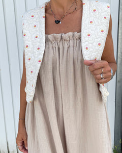 Gilet Roméo Fleurs