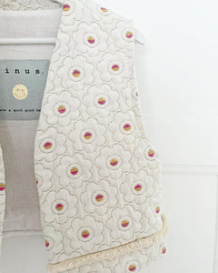 Gilet Roméo Fleurs