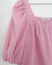 Blouse Capu Vichy Rose