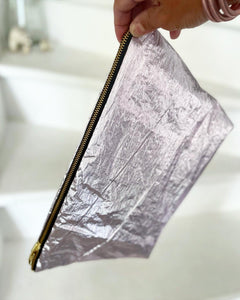 Pochette Minus Metal Rose