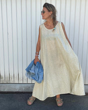 Robe Joy longue Léo jaune