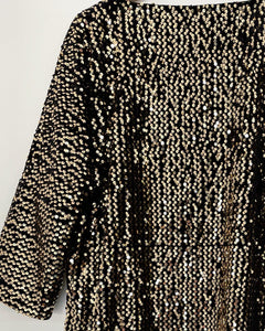 La robe Sequin Gold
