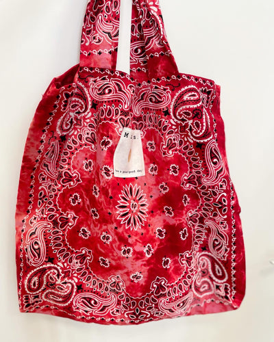 Venice Bag Bandana Rouge