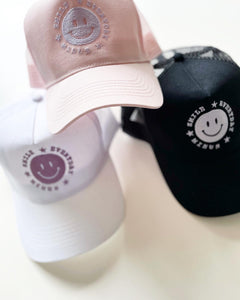 CASQUETTE SMILE EVERYDAY Noir/White