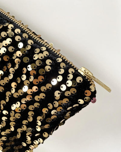 Pochette Minus Sequin Doré
