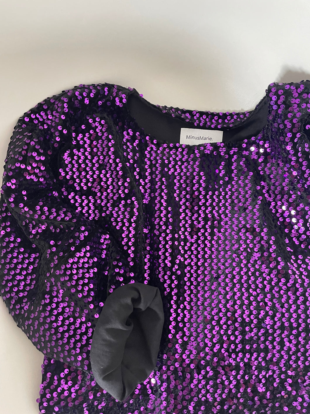 La robe Sequin Purple