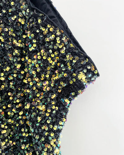 Marlow le pantalon évasé  en sequin