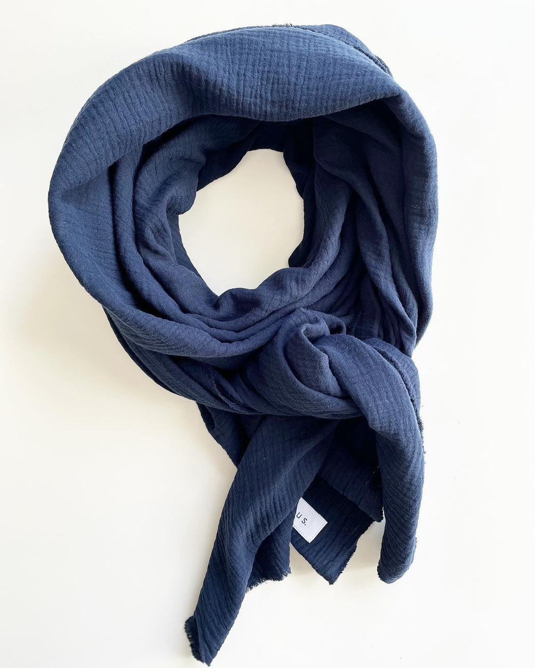 Big foulard MinusMarie noir, navy, latte