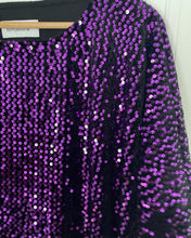 La robe Sequin Purple