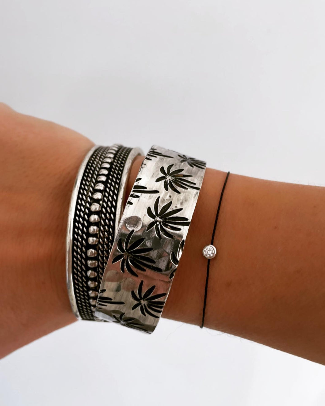 Lot de 2 Bracelets Argent ou Doré