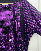 La robe Sequin Purple