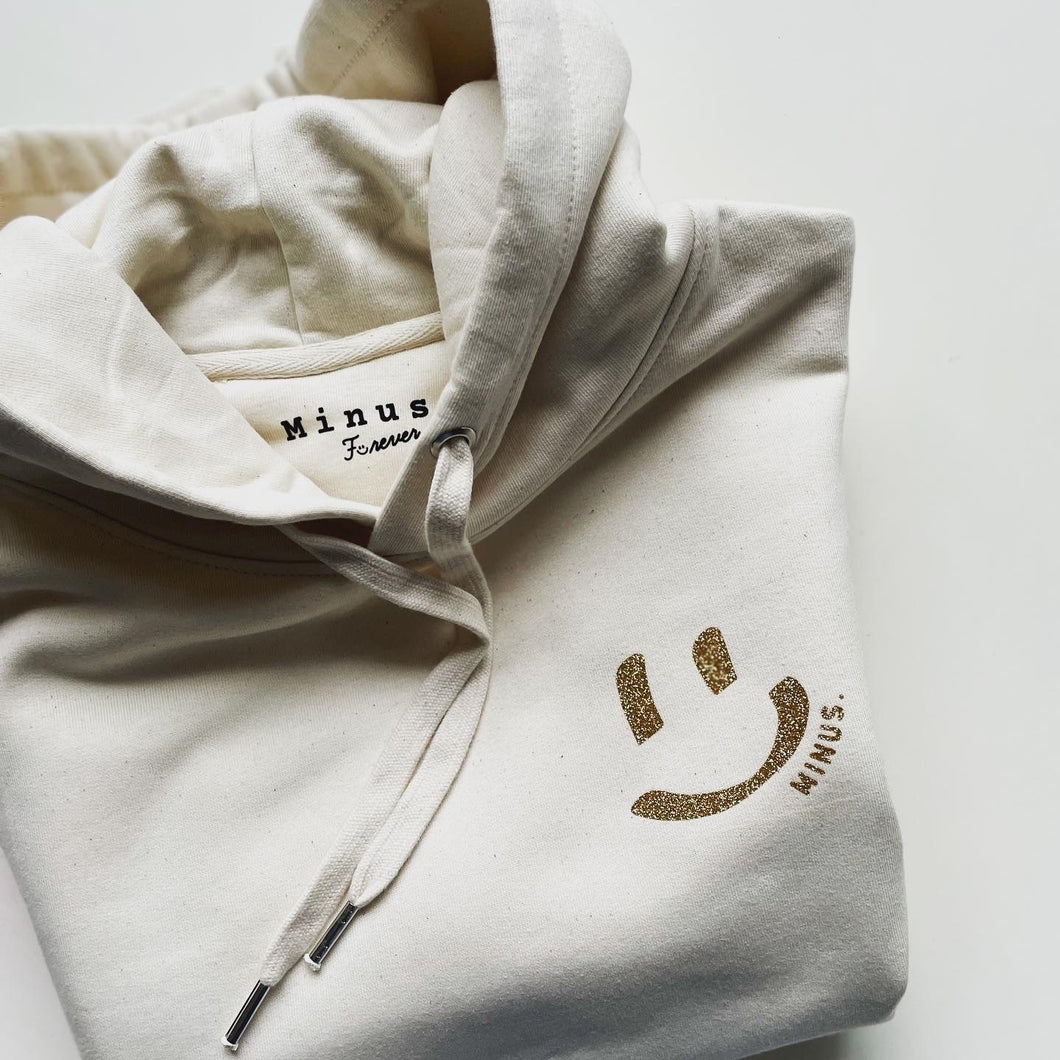 Hoodie smiley Minus