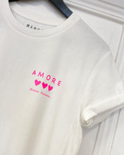 Tee-shirt AMORE blanc