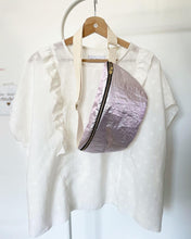 Sac Banane Métal Rose