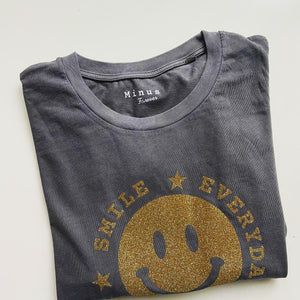 Tee-shirt Minus gris washed