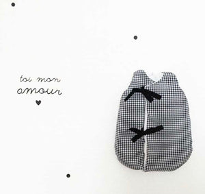 Turbulette pour poupée vichy Minus