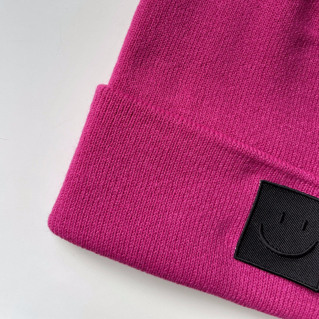 Bonnet Minus Smiley black